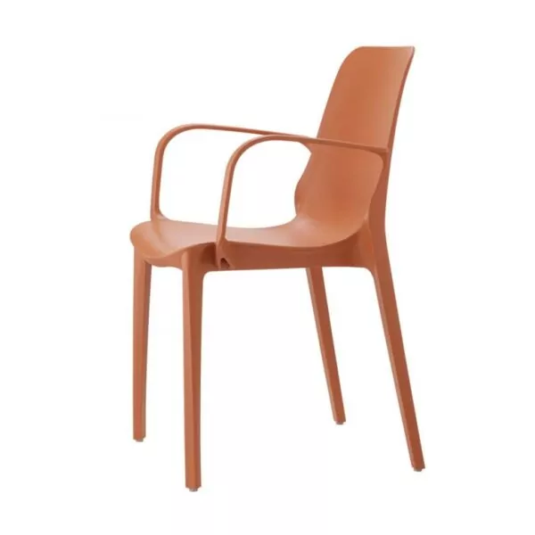 Fauteuil d'extérieur empilable avec accoudoirs Ginevra SCAB - 13