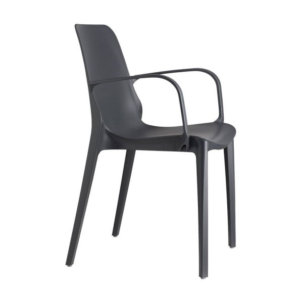 Fauteuil d'extérieur empilable avec accoudoirs Ginevra SCAB - 15