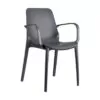Fauteuil d'extérieur empilable avec accoudoirs Ginevra SCAB - 16