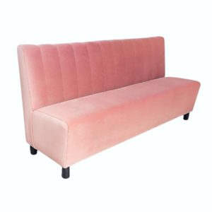 banquette restaurant professionnel emma velours