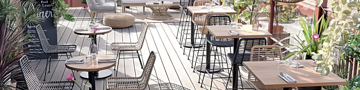 terrasse Meubles, chaise, restaurant